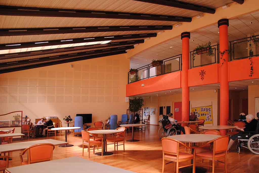 Résidence les Charmettes, la grande salle Résidence les Charmettes, la grande salle